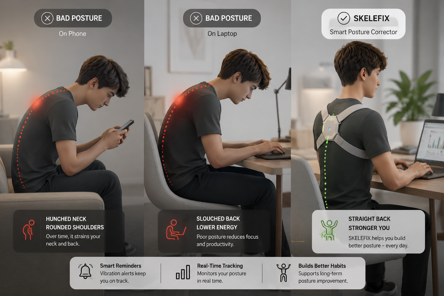 Skelefix Smart posture corrector